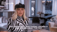 Dorit Rhobh Locked Door Dorit Kemsley GIF - Dorit Rhobh Locked Door Locked Door Dorit Kemsley GIFs