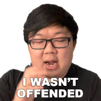 I Wasnt Offended Sungwon Cho Sticker - I Wasnt Offended Sungwon Cho Prozd Stickers