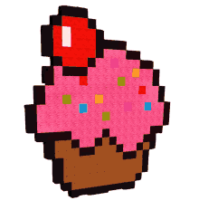 Cupcake Cherry GIF - Cupcake Cherry Pink GIFs