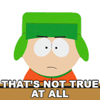 Thats Not True At All Kyle Sticker - Thats Not True At All Kyle South Park Stickers