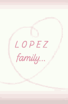 Lopez Family Heart GIF - Lopez Family Heart Love GIFs