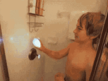 Party In The Shower Kid GIF - Party In The Shower Kid Shower GIFs