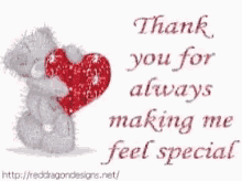 Bear Thank You For Making Me Feel Special GIF - Bear Thank You For Making Me Feel Special GIFs