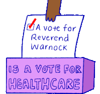 Reverend Warnock Georgia Sticker - Reverend Warnock Warnock Georgia Stickers