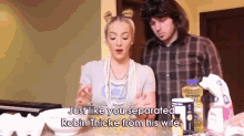 Baking With Miley Cyrus And Billy Ray GIF - Mileycyrus Angelfoodcake Separation GIFs