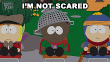 Im Not Scared Token Black GIF - Im Not Scared Token Black South Park GIFs