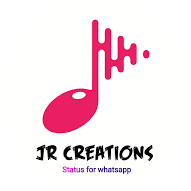 Jr Creations Logo Sticker - Jr Creations Logo Status Stickers