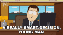 A Really Smart Decision Young Man South Park GIF - A Really Smart Decision Young Man South Park S13e3 GIFs