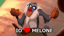 melon fruit food delicious lion king