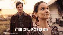 My Life Is Full Of So Much Love Sarah Wayne Callies GIF - My Life Is Full Of So Much Love Sarah Wayne Callies Robin Perry GIFs