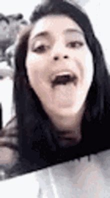 Chelsea Mouth Open GIF - Chelsea Mouth Open Tongue Out GIFs