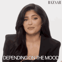depending on the mood not in the mood choices harpers bazaar kylie jenner