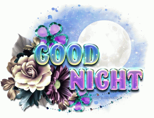 Good Night Moon GIF - Good Night Moon Full Moon - Discover & Share GIFs