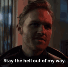 Stay Out Of My Way Stay The Hell Out Of My Way GIF - Stay Out Of My Way Stay The Hell Out Of My Way John Walker GIFs