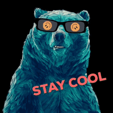Bear Stay Cool GIF - Bear Stay Cool Swag GIFs