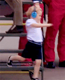 prince george running royal family