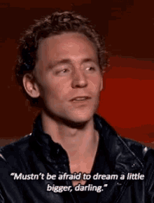 Dream Tom Hiddleston GIF - Dream Tom Hiddleston Dream Big GIFs