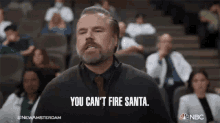 You Cant Fire Santa Dr Iggy Frome GIF - You Cant Fire Santa Dr Iggy Frome New Amsterdam GIFs