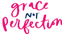 Grace Not Perfection Productivity Sticker - Grace Not Perfection Perfection Productivity Stickers