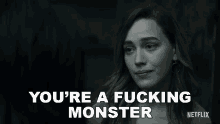 Youre A Fucking Monster Love Quinn GIF - Youre A Fucking Monster Love Quinn Victoria Pedretti GIFs