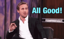 All Good Great Idea GIF - All Good Great Idea Ryan Gosling GIFs