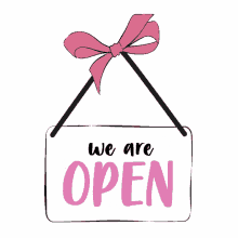we are open open back in business martina martinaillustration