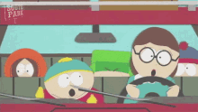 Driving Liane Cartman GIF - Driving Liane Cartman Stan Marsh GIFs