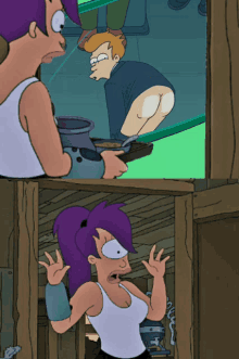 Leela Fry GIF - Leela Fry Futurama GIFs