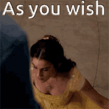 As You Wish Who Me GIF - As You Wish Who Me Yes GIFs