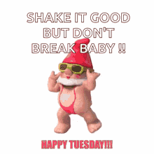 Happy Tuesday Gnome GIF - Happy Tuesday Gnome Dance GIFs