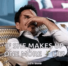 If She Makes Up One More Lie Done GIF - If She Makes Up One More Lie Done Facepalm GIFs