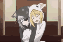 anime hug cute sweet