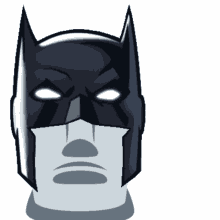 batman mask moai emoji