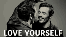 Love Yourself GIF - Love Yourself James Franco Kiss GIFs