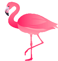 Flamingo Nature Sticker - Flamingo Nature Joypixels Stickers