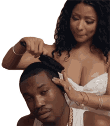 combing your hair meek mill nicki minaj fixing your hair making you look good
