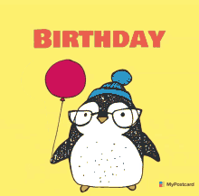 Cute Happy Birthday Happy Birthday Pingu GIF - Cute Happy Birthday Happy Birthday Happy Birthday Pingu GIFs