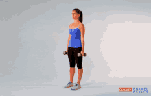 Standing Lateral Raise Gym GIF - Standing Lateral Raise Lateral Raise Gym GIFs