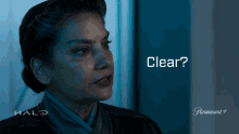 Clear Admiral Margaret Parangosky GIF - Clear Admiral Margaret Parangosky Halo GIFs