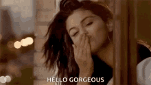 The Notebook Flying Kiss GIF - The Notebook Flying Kiss Selena Gomez GIFs