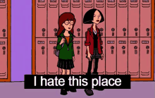 daria school hate place lockers
