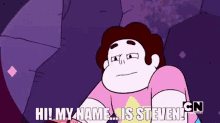 Steven Steven Universe GIF - Steven Steven Universe Hi My Name Is Steven GIFs