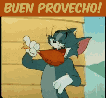 Buen Provecho Comer GIF - Buen Provecho Comer Tom And Jerry GIFs
