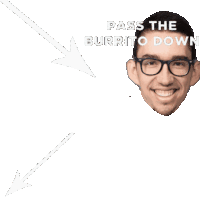 Pass Burrito Kokoftu Sticker - Pass Burrito Pass Burrito Stickers