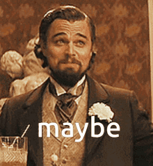 Dicaprio Maybe GIF - Dicaprio Maybe GIFs