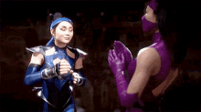 Mortal Kombat Kitana GIF - Mortal Kombat Kitana Mileena GIFs