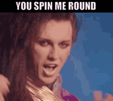 You Spin Me Round Dead Or Alive GIF - You Spin Me Round Dead Or Alive Pete Burns GIFs