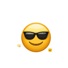 happy cool mood sunglasses punch