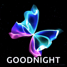 Goodnight Butterflies GIF - Goodnight Butterflies Colorful GIFs