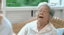 Grandma Fainting GIF - Grandma Fainting Cant Breathe GIFs
